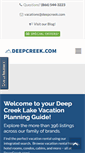 Mobile Screenshot of deepcreek.com